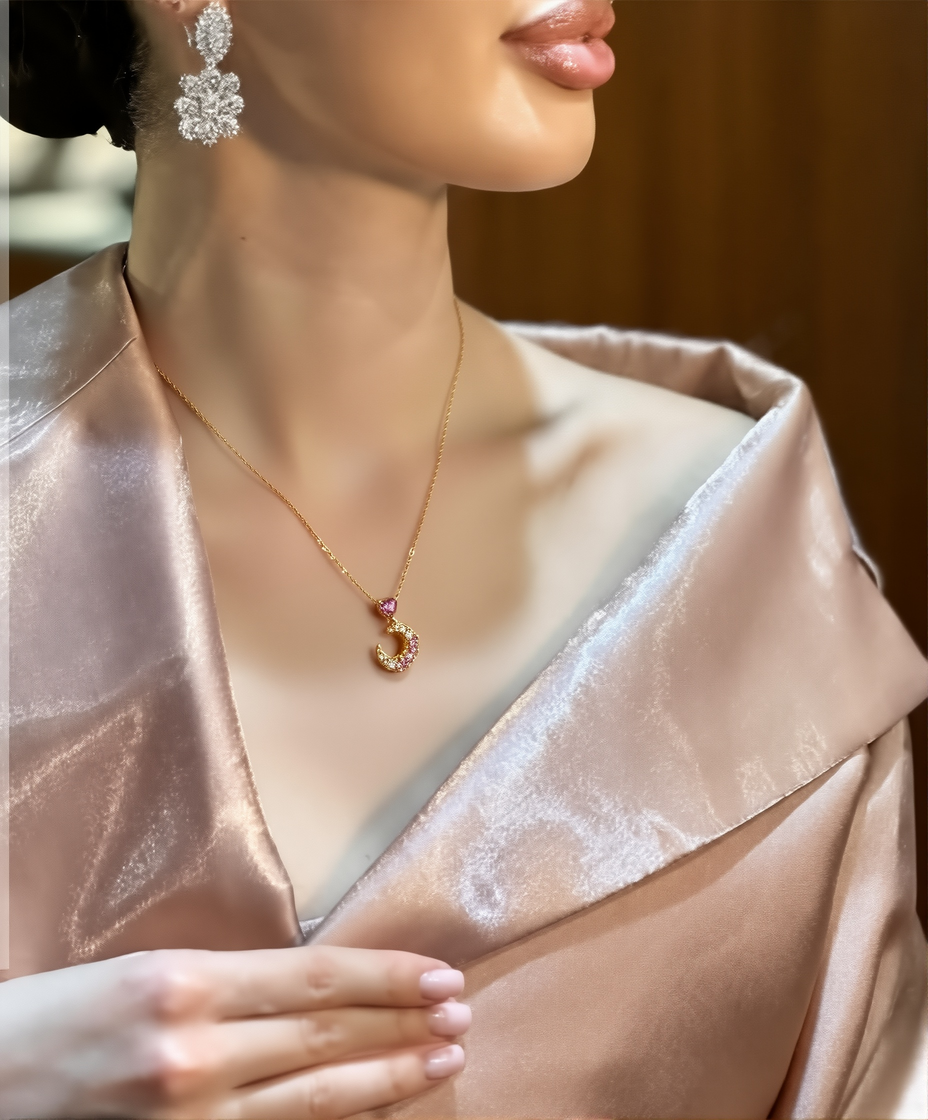 Collier « Lune Ensorcelée » – Zyva